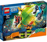 LEGO 60299 Concours de cascades - Set avec moto jouet