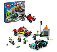 LEGO Jeu de construction après coups de feu & ; police -60319 Multicouleur