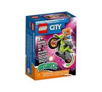 Lego 60356 City Stuntz Vélo de cascade avec volant d'inertie et pilote de cascade, jouet d'action pour enfants à partir de 5 ans