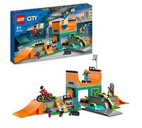 LEGO 60364 City Le Skatepark Urbain, avec Vélo BMX, Skateboard, Trottinette, Rollers et 4 Minifigurines pour Réaliser des Stunts, Jouet pour Enfants Dès 6 Ans, Set 2023