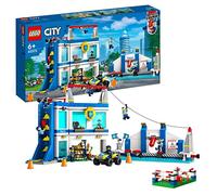 LEGO 60372 City Le Centre d’Entraînement de la Police, avec Course d'Obstacle, Figurine de Cheval, Jouet Voiture, et Minifigurines Policiers, Cadeau pour Enfants 6 Ans à Noël