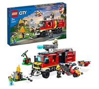 LEGO 60374 City Le Camion d’Intervention des Pompiers, Jouet avec Drones Terrestres et Aériens, avec Figurines, et Véhicule d'urgence Moderne, Enfants 7 Ans
