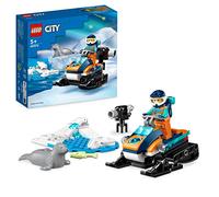LEGO – Jouet Motoneige d'exploration arctique 60376 – Figurines phoques & minifigurine explorateur