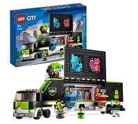 LEGO 60388 City Le Camion de Tournois de Jeux Vidéo, Jouet de Véhicules Esports, avec Minifigurines pour Gameur, Cadeau pour Garçons et Filles Dès 7 Ans