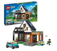 LEGO Jeu de construction 60398 - Maison familiale et voiture électrique, modulaire, dès 6 ans