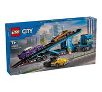 LEGO 60408 Le camion de transport de voitures de sport