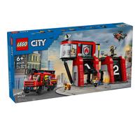 LEGO 60414 La caserne et le camion de pompiers