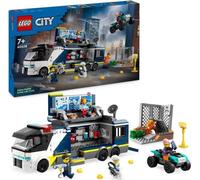 LEGO 60418 City Le Laboratoire de Police Scientifique Mobile, Jouet de Quad, Cadeau Enfants Des 7 Ans, et Minifigurines