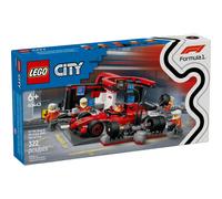 LEGO 60443 Arrêt au stand de F1 avec voiture Ferrari