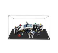 Lego 60457 Vitrine en acrylique pour garage de police Boîte transparente étanche à la poussière - Vitrine uniquement, boîte de présentation compatible avec Lego 60457 (2 mm)