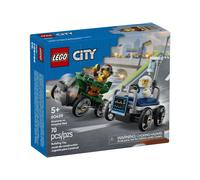 LEGO 60459 Pack de bolides de course : avion contre lit d’hôpital