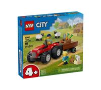 LEGO 60461 Tracteur agricole rouge avec remorque et moutons