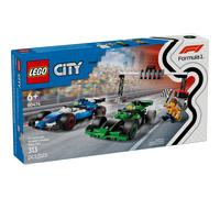 LEGO 60474 Grille de départ de F1 avec des voitures VCARB et Sauber