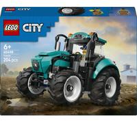 LEGO City Le Tracteur - Jouet de Construction - Maquette de Véhicule de Ferme avec Minifigurine de Fermier - Idée de Cadeau d'anniversaire pour Garçon dès 6 Ans & Fans de Mécanique 60498