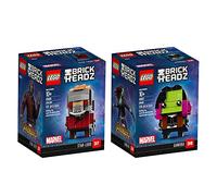 Lego 6237625 Brickheadz Star-Lord et Gamora Bundle Kit de construction (249 pièces)