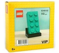 LEGO Brique 6346102 – La brique turquoise 2x4 – Édition VIP limitée