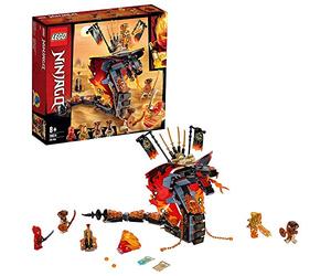 Lego 70674 Ninjago Tinder, Jouet Enfant avec 4 Mini-figurines, Kit de Jeu de Spinjitzu Master