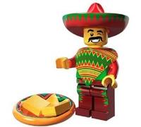 Lego 71004 Minifigurine Série The Lego Movie 1 - N°12 - M. Mardi Mexicano (1 sachet ENTRE-OUVERT) G