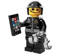 Lego 71004 Minifigurine Série The Lego Movie 1 - N°7 - Méchant Flic Gribouillé (1 sachet ENTRE-OUVERT) G