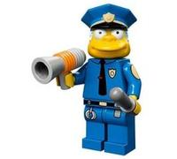 Lego 71005 Minifigurine Les Simpsons Série 1 - N°15-Chief Wiggum (1 sachet ENTRE-OUVERT) G