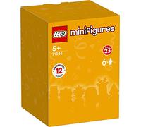 LEGO 71036 Minifigurines Série 23, Lot de 6 sur 12 Figurines, Le Chevalier du Château Jaune, Le Robot en Carton et la Fée Dragée, Sachet Édition Limitée