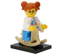 LEGO 71037 Minifigures - Série 24 - 11 - Fillette avec cheval à bascule