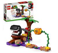 LEGO 71381 Super Mario Ensemble d’Extension La Rencontre de Chomp dans la Jungle Set d'extension avec Figurine de Bramball