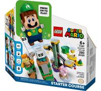 LEGO 71387 Super Mario Aventure avec Luigi - Set de démarrage, jouet avec un personnage interactif, set modulaire