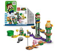 LEGO 71387 Super Mario Pack de Démarrage Les Aventures de Luigi, Jouet de Construction, et Figurine Interactive, Idée Cadeau Enfants de 6 Ans et Plus