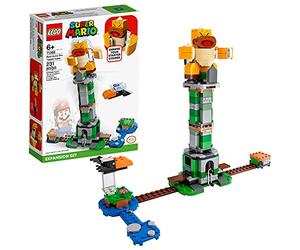 LEGO 71388 Super Mario Boss Sumo Bro Topple Tower Ensemble d'extension de Collection construit avec Figures, idée Cadeau pour garçons et Filles à partir de 6 Ans