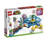 LEGO Ensemble d'extension Super Mario – La plage du Maxi-Oursin 71400