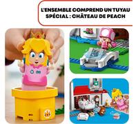 LEGO 71408 Super Mario Ensemble d’Extension Le Château de Peach, Jeu de Construction, pour Figurine Interactive, Château Fort Jouet, Enfant 8 Ans