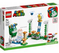 LEGO 71409 Super Mario Maxi-Spikes Wolken-Challenge - Extension du set, set de jouets avec 3 figurines d'adversaires, y compris le frère boomerang et la plante piranha