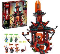 LEGO 71712 NINJAGO Empire Temple de l'Absurde, Jeu de construction avec 6 minifigures, Jouet Ninja pour enfants