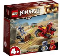 LEGO 71734 NINJAGO Kais Feuer-Bike, Set de jouets moto avec figurines, dès 4 ans
