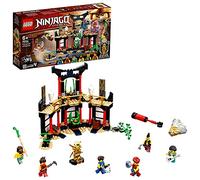 NINJAGO 71735 Le tournoi des éléments, jeu de construction avec arene de combat et figurine de Ninja Lloyd Or a collecti… - Lego