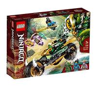 LEGO Set de construction 71745 Ninjago Moto Jungle Lloyd – Véhicule 2-en-1, Minifigurines