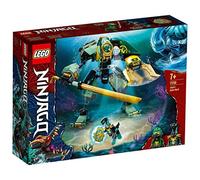 LEGO Jeu de construction Ninjago 71750 Le robot Hydro de Lloyd sous-marin avec minifigurine