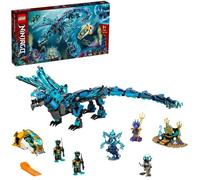 LEGO® 71754 NINJAGO® Le dragon de l’eau - Jeu de Construction Ninja pour Enfants de 9 ans et plus