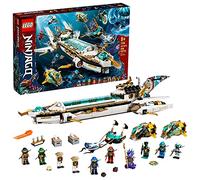 Lego 71756 Ninjago Hydro Bounty - Jeu de Construction - Jouet sous-Marin avec Figurines Kai et NYA - Jouets Ninja - Cadeaux pour Enfants, garçons et Filles à partir de 9 Ans