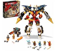 LEGO® 71765 NINJAGO Le Robot Ultra Combo Ninja 4 en 1, Voiture, Jet, Tank et 7 Minifiguresavec bannière à collectionner