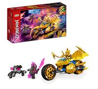 LEGO 71768 Ninjago La Moto Dragon Dâ€™Or De Jay, Jouet avec Véhicule Et Figurine De Dragon, Idée Cadeau Anniversaire pour Enfants