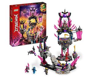 LEGO 71771 Ninjago Le Temple du Roi de Cristal, Ensemble avec Minifigurines Inédites de Cole, Zane, Kai et Jay, Jouet pour Enfants de 8 Ans et Plus