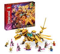 LEGO 71774 Ninjago L’Ultra Dragon d’Or de Lloyd: Set Ninja, Jeux créatifs, Jouet avec Figurines Kai et Zane, Cadeau Garçons et Filles
