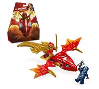 LEGO Jouet 71801 Ninjago L'Attaque du Dragon Rebelle de Kai – Figurines dont Kai avec mini-katana