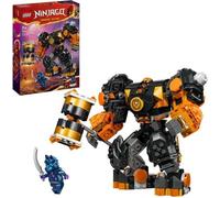 LEGO 71806 NINJAGO Le Robot Élémentaire de la Terre de Cole, Jouet avec 2 Personnages dont une Minifigurine Cole, Cadeau Ninja