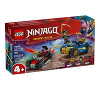 LEGO 71840 Le duel en voitures de course de Rogue et Drix