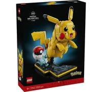 LEGO Set de construction Pikachu et Poké Ball 72152 – 2050 pièces, figurine articulée, présentoir