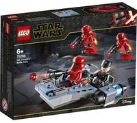 LEGO 75266 Star Wars Sith Troopers Battle Pack Set de jeu avec Battle Speeder, collection L'ascension de Skywalker