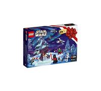LEGO 75279 Star Wars Calendrier de l’Avent LEGO Star Wars 2020 mini jeu de Construction de Noël avec des Vaisseaux et des personnages emblématiques